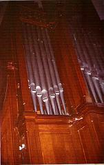 CATHEDRALE D ORAN LES ORGUES LE BUFFET DE DROITE ET SON RECIT